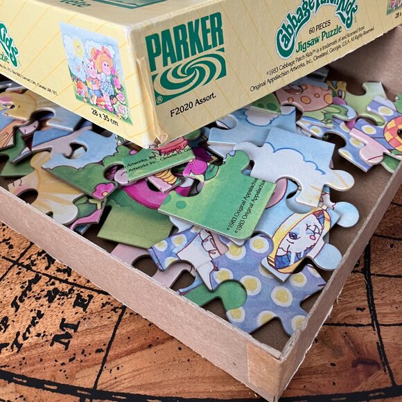 1983 Cabbage Patch Kids 60 pieces Jigsaw Complete Puzzle - Picture 3 of 5